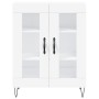 Aparador alto madera contrachapada blanco 69,5x34x180 cm de vidaXL, Aparadores - Ref: Foro24-3189309, Precio: 148,44 €