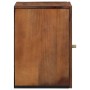 Gabinete de pared para baño Marrón miel 38 x 33 x 48 cm