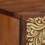 Gabinete de pared para baño Marrón miel 38 x 33 x 48 cm