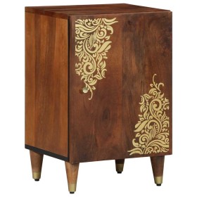 Gabinete de Baño con almacenamiento Marrón miel 38 x 33 x 58 cm