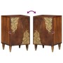 Gabinete de Baño con almacenamiento Marrón miel 38 x 33 x 58 cm