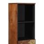 Vitrina Marrón miel 38 x 33.5 x 160 cm Madera maciza de Mango