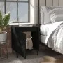 Nachttische mit schwarzen Metallbeinen 40x30x50 cm von vidaXL, Nachttische - Ref: Foro24-805836, Preis: 60,66 €, Rabatt: %