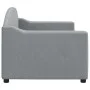 Light gray fabric sofa bed 80x200 cm by vidaXL, Beds and slatted bases - Ref: Foro24-354178, Price: 185,24 €, Discount: %