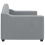 Sofá cama tela gris claro 80x200 cm de vidaXL, Camas y somieres - Ref: Foro24-354178, Precio: 189,32 €, Descuento: %