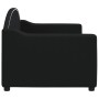 Black fabric sofa bed 80x200 cm by vidaXL, Beds and slatted bases - Ref: Foro24-354180, Price: 186,38 €, Discount: %