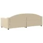 Cream fabric sofa bed 80x200 cm by vidaXL, Beds and slatted bases - Ref: Foro24-354182, Price: 185,24 €, Discount: %