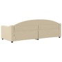 Schlafsofa aus cremefarbenem Stoff, 80 x 200 cm von vidaXL, Betten und Lattenroste - Ref: Foro24-354182, Preis: 187,99 €, Rab...