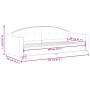 Schlafsofa aus cremefarbenem Stoff, 80 x 200 cm von vidaXL, Betten und Lattenroste - Ref: Foro24-354182, Preis: 187,99 €, Rab...