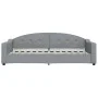 Light gray fabric sofa bed 90x200 cm by vidaXL, Beds and slatted bases - Ref: Foro24-354183, Price: 188,89 €, Discount: %