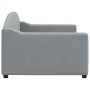 Hellgraues Schlafsofa aus Stoff, 90 x 200 cm von vidaXL, Betten und Lattenroste - Ref: Foro24-354183, Preis: 192,86 €, Rabatt: %