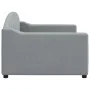 Light gray fabric sofa bed 90x200 cm by vidaXL, Beds and slatted bases - Ref: Foro24-354183, Price: 188,89 €, Discount: %