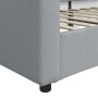 Hellgraues Schlafsofa aus Stoff, 90 x 200 cm von vidaXL, Betten und Lattenroste - Ref: Foro24-354183, Preis: 192,86 €, Rabatt: %