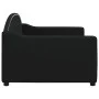 Sofá cama tela negro 90x200 cm de vidaXL, Camas y somieres - Ref: Foro24-354185, Precio: 189,87 €, Descuento: %