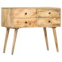Aparador de madera maciza de mango 85x40x71 cm de vidaXL, Aparadores - Ref: Foro24-286242, Precio: 189,61 €, Descuento: %