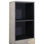 Vitrina Gris 38 x 33.5 x 160 cm Madera maciza de Mango