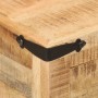 Mesita de noche madera maciza de mango 40x40x50 cm