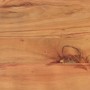 Mesa auxiliar de madera maciza acacia y hierro 35x35x45 cm