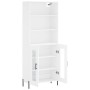 Aparador alto madera contrachapada blanco 69,5x34x180 cm von vidaXL, Sideboards - Ref: Foro24-3189325, Preis: 149,57 €, Rabat...