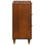 Vitrina Marrón 40 x 33.5 x 75 cm Caña y madera sólida de mango
