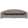 Sofá cama tela gris taupe 90x200 cm de vidaXL, Camas y somieres - Ref: Foro24-354186, Precio: 189,61 €, Descuento: %