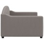 Taupe gray fabric sofa bed 90x200 cm by vidaXL, Beds and slatted bases - Ref: Foro24-354186, Price: 192,45 €, Discount: %