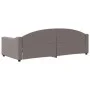 Sofá cama tela gris taupe 90x200 cm de vidaXL, Camas y somieres - Ref: Foro24-354186, Precio: 189,61 €, Descuento: %
