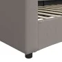 Sofá cama tela gris taupe 90x200 cm de vidaXL, Camas y somieres - Ref: Foro24-354186, Precio: 189,61 €, Descuento: %