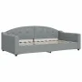 Light gray fabric sofa bed 100x200 cm by vidaXL, Beds and slatted bases - Ref: Foro24-354188, Price: 201,42 €, Discount: %