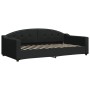 Sofá cama tela negro 100x200 cm de vidaXL, Camas y somieres - Ref: Foro24-354190, Precio: 199,37 €, Descuento: %