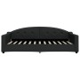 Sofá cama tela negro 100x200 cm de vidaXL, Camas y somieres - Ref: Foro24-354190, Precio: 199,37 €, Descuento: %