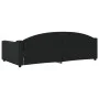 Black fabric sofa bed 100x200 cm by vidaXL, Beds and slatted bases - Ref: Foro24-354190, Price: 196,04 €, Discount: %