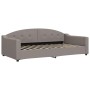 Taupegraues Schlafsofa aus Stoff, 100 x 200 cm von vidaXL, Betten und Lattenroste - Ref: Foro24-354191, Preis: 200,96 €, Raba...