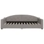 Sofá cama tela gris taupe 100x200 cm de vidaXL, Camas y somieres - Ref: Foro24-354191, Precio: 197,98 €, Descuento: %