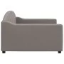Sofá cama tela gris taupe 100x200 cm de vidaXL, Camas y somieres - Ref: Foro24-354191, Precio: 197,98 €, Descuento: %