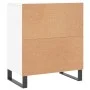 2 Stück Sperrholz Sideboards weiß von vidaXL, Sideboards - Ref: Foro24-3190181, Preis: 140,93 €, Rabatt: %
