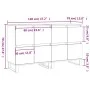 2 Stück Sperrholz Sideboards weiß von vidaXL, Sideboards - Ref: Foro24-3190181, Preis: 140,93 €, Rabatt: %