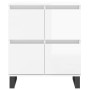 Sideboards 2 Stk. Sperrholz glänzend weiß von vidaXL, Sideboards - Ref: Foro24-3190183, Preis: 189,28 €, Rabatt: %