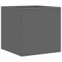 Cajas almacenaje plegables 10 uds no tejida gris 32x32x32 cm