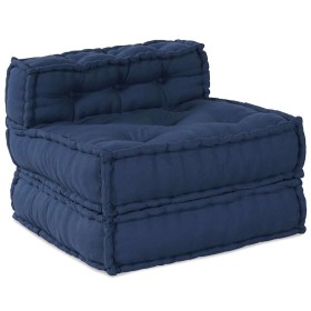 Almohada Azul 70 x 70 x 54 cm Poliéster Almohada Azul 70 x 70 x 54 cm Poliéster
