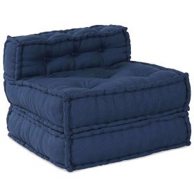 Almohada Azul 70 x 70 x 54 cm Poliéster Almohada Azul 70 x 70 x 54 cm Poliéster