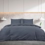 Anthrazitgraues Bettbezug-Set aus Baumwolle, 135 x 200 cm von vidaXL, Bettbezüge - Ref: Foro24-136086, Preis: 31,62 €, Rabatt: %