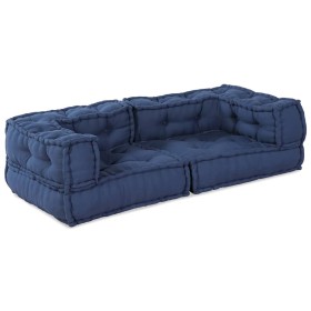Almohada Azul 140 x 70 x 36 cm Poliéster Almohada Azul 140 x 70 x 36 cm Poliéster