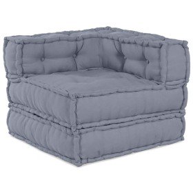 Almohada Gris 70 x 70 x 54 cm Poliéster Almohada Gris 70 x 70 x 54 cm Poliéster