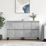 Aparadores 2 uds madera contrachapada gris hormigón de vidaXL, Aparadores - Ref: Foro24-3190185, Precio: 155,47 €, Descuento: %