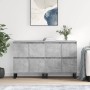 Sideboards 2 pcs concrete gray plywood by vidaXL, Sideboards - Ref: Foro24-3190185, Price: 157,91 €, Discount: %