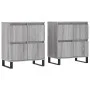 Sideboards 2 Stück Sonoma graues Sperrholz von vidaXL, Sideboards - Ref: Foro24-3190187, Preis: 150,89 €, Rabatt: %