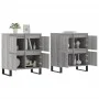Sideboards 2 Stück Sonoma graues Sperrholz von vidaXL, Sideboards - Ref: Foro24-3190187, Preis: 150,89 €, Rabatt: %