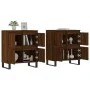 2 Stück Sideboards Sperrholz braune Eiche von vidaXL, Sideboards - Ref: Foro24-3190188, Preis: 174,34 €, Rabatt: %