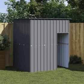 Hundehütte mit verzinktem Stahldach grau 165x153x181 cm von vidaXL, Hundehütten - Ref: Foro24-172363, Preis: 252,65 €, Rabatt: %